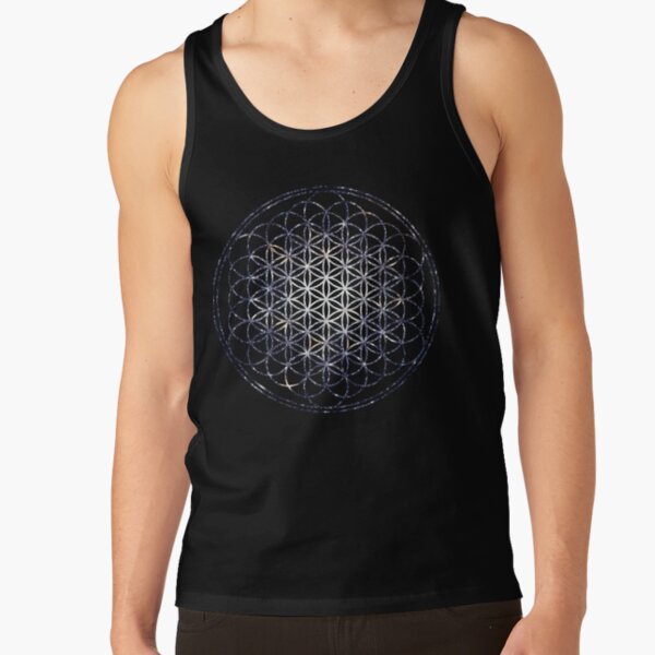 Flower Of Life - Sacred Geometry Star Cluster Tank Top RB0901 product Offical galaxy Merch